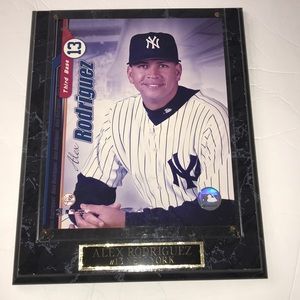 MLB A-Rod Yankees Plaque
